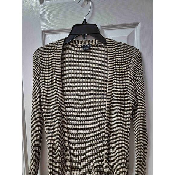 Theory Stripes Long Cardigan S - Picture 2 of 8